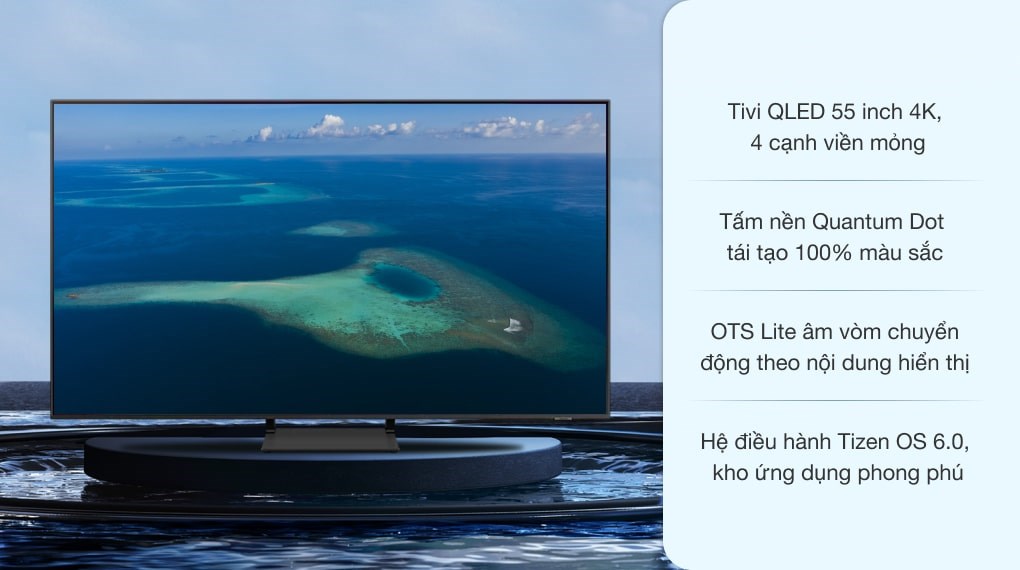 Smart Tivi QLED 4K 55 inch Samsung QA55Q65A