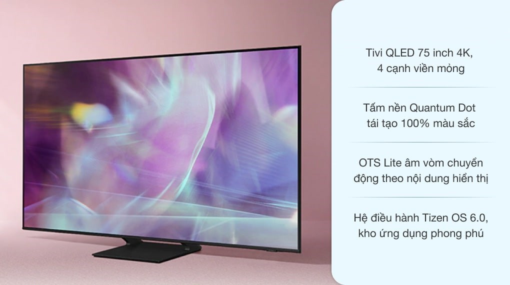 Smart Tivi QLED 4K 75 inch Samsung QA75Q65A