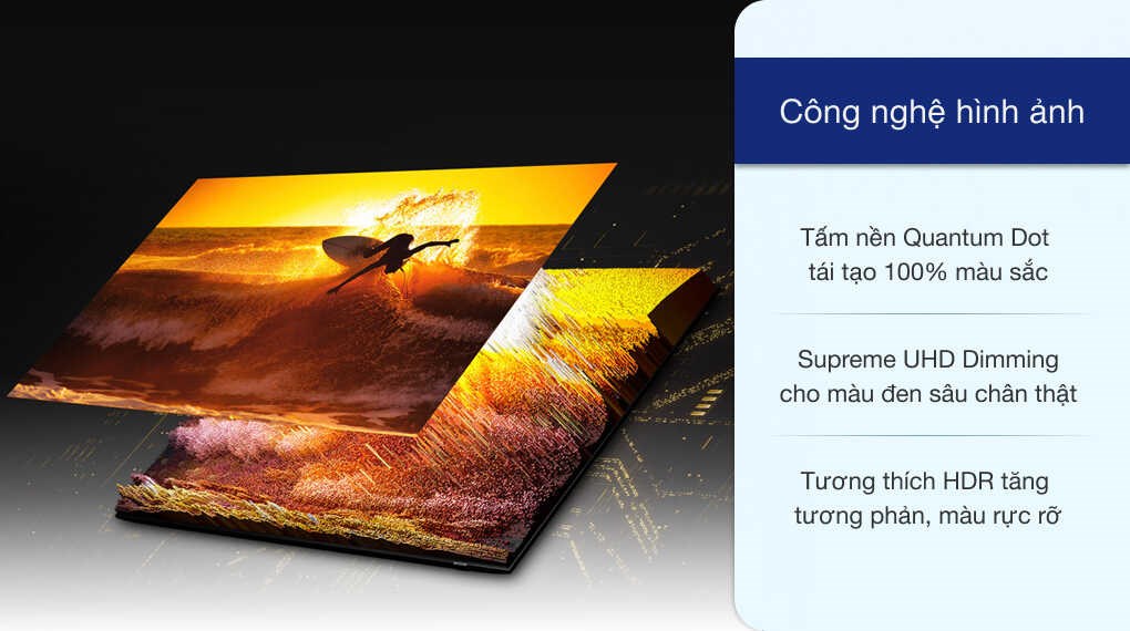 Smart Tivi QLED 4K 75 inch Samsung QA75Q65A - 3