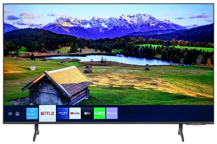 Smart Tivi Samsung 4K Crystal UHD 43 inch UA43AU8100 Màu Đen