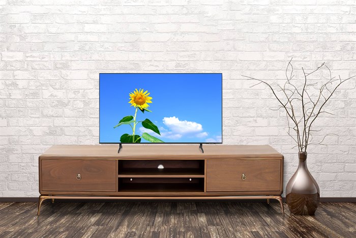 Smart Tivi Samsung 4K Crystal UHD 50 inch UA50AU8100 Màu Đen