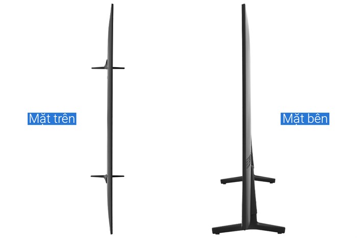 Smart Tivi Samsung 4K Crystal UHD 50 inch UA50AU8100 Màu Đen