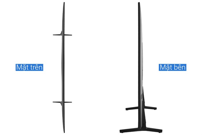 Smart Tivi Samsung 4K Crystal UHD 60 inch UA60AU8100 Màu Đen