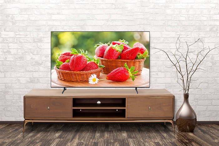 Smart Tivi Samsung 4K Crystal UHD 65 inch UA65AU8100 Màu Đen