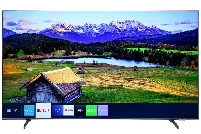 Smart Tivi Samsung 4K Crystal UHD 70 inch UA70AU8100 Màu Đen