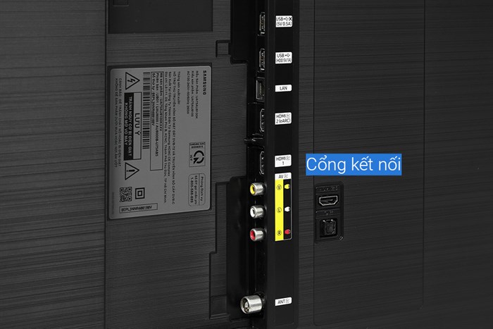 Smart Tivi Samsung 4K Crystal UHD 75 inch UA75AU8100 Màu Đen