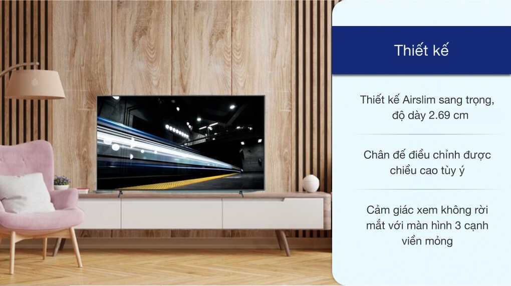 Smart Tivi Samsung 4K Crystal UHD 85 inch UA85AU8000