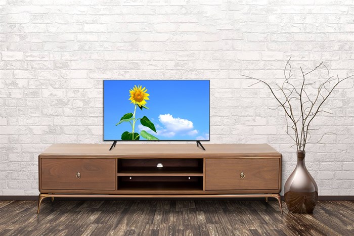 Smart Tivi Samsung 4K Crystal UHD 43 inch UA43AU7200 Màu Đen