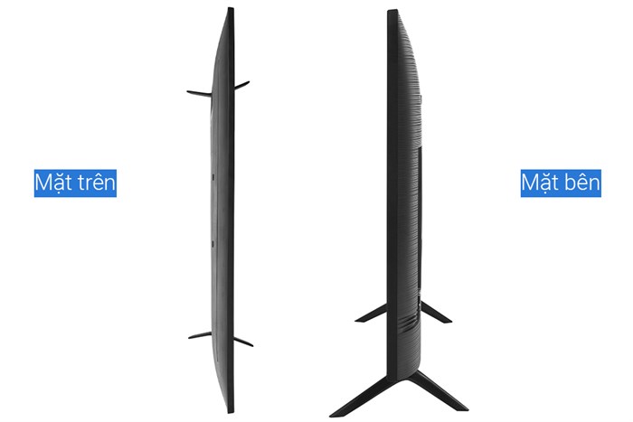 Smart Tivi Samsung 4K Crystal UHD 50 inch UA50AU7200 Màu Đen