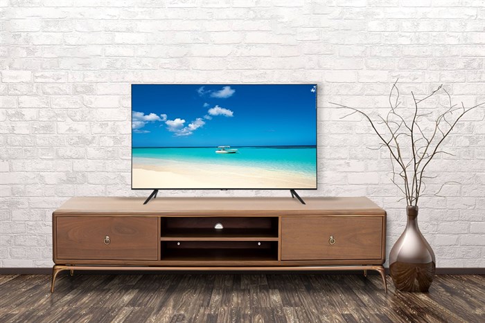 Smart Tivi Samsung 4K Crystal UHD 55 inch UA55AU7200 Màu Đen