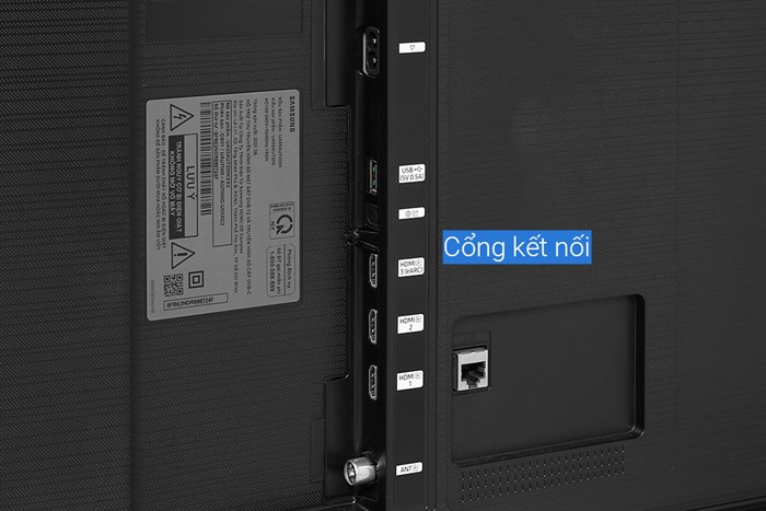 Smart Tivi Samsung 4K Crystal UHD 55 inch UA55AU7200 Màu Đen