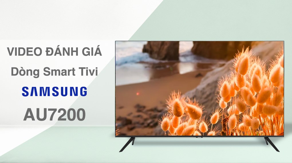 Smart Tivi Samsung 4K Crystal UHD: Xem phim trên Tivi Samsung 4K Crystal UHD là một trải nghiệm thật đặc biệt, hình ảnh sống động và tinh tế cùng âm thanh sống động.