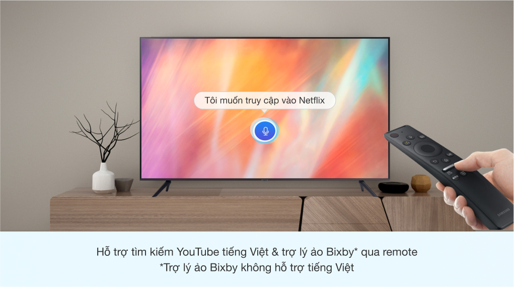 Smart Tivi Samsung 4K Crystal UHD 75 inch UA75AU7000 - 9