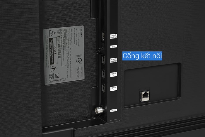 Smart Tivi Samsung 4K Crystal UHD 75 inch UA75AU7000 Màu Đen