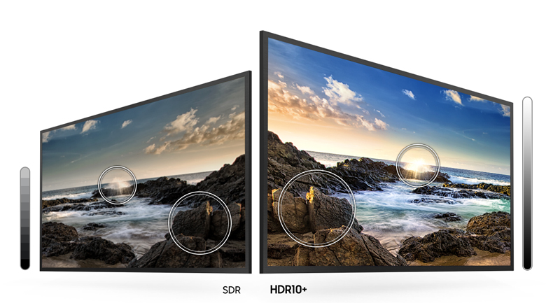 Smart Tivi Samsung 4K 75 inch UA75AU7000 - Tăng cường độ sáng, cho hình ảnh chi tiết hơn qua công nghệ HDR10+
