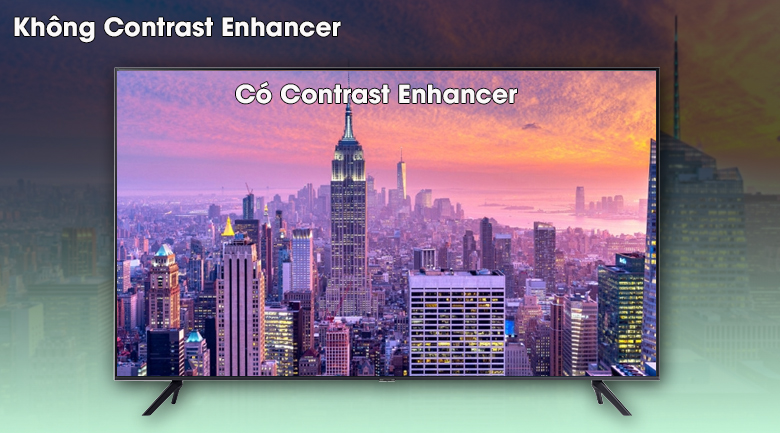 Smart Tivi Samsung 4K 75 inch UA75AU7000 - Cho khung hình có độ sâu hơn nhờ công nghệ Contrast Enhancer