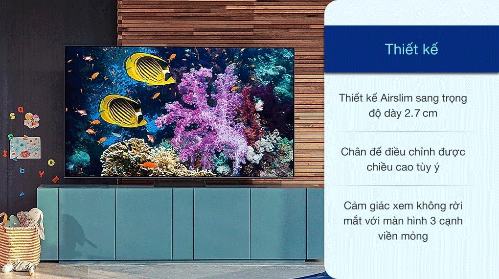 Smart Tivi QLED Samsung 4K 85 inch QA85Q60A