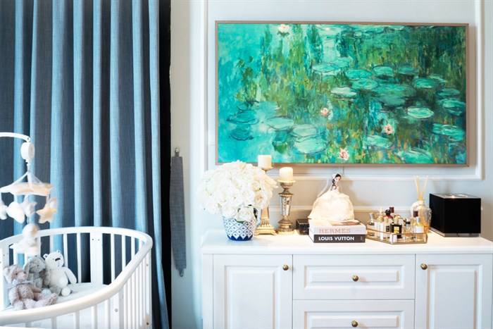 Smart Tivi Khung Tranh The Frame QLED Samsung 4K 55 inch QA55LS03A Màu Đen