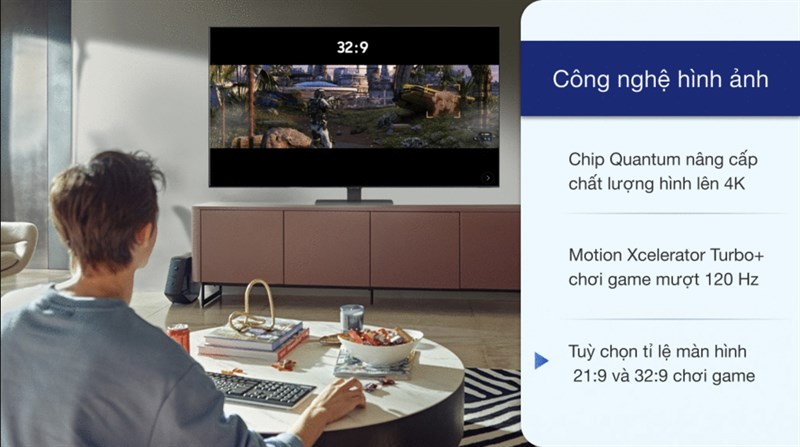 Smart Tivi Khung Tranh The Frame QLED Samsung 4K 65 inch QA65LS03A