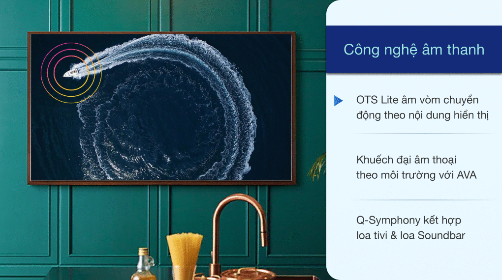 Smart Tivi Khung Tranh The Frame QLED Samsung 4K 65 inch QA65LS03A - 8