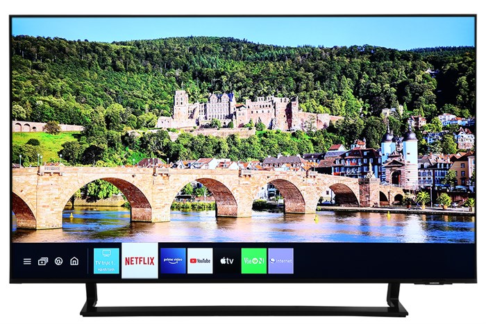 Smart Tivi Samsung 4K Crystal UHD 50 inch UA50AU9000 Màu Đen