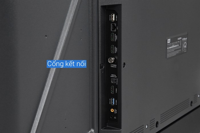 Android Tivi QLED TCL 4K 50 inch 50Q726 Màu Đen