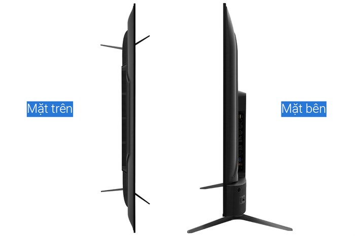 Android Tivi QLED TCL 4K 55 inch 55Q726 Màu Đen