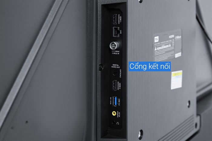 Android Tivi TCL 4K 43 inch 43P725 Màu Đen