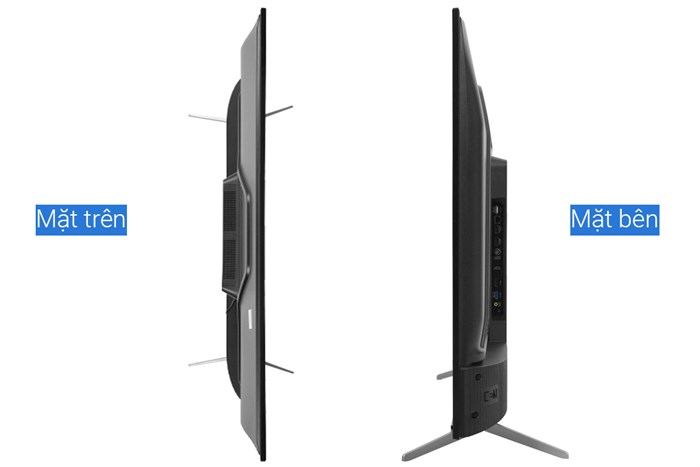 Android Tivi TCL 4K 43 inch 43P725 Màu Đen