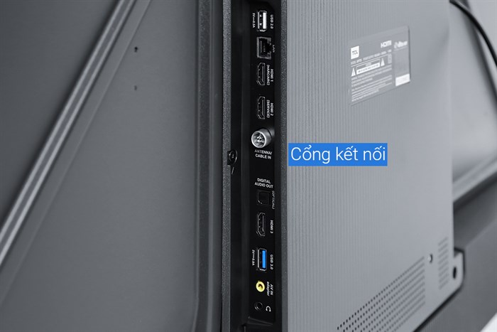 Android Tivi TCL 4K 55 inch 55P725 Màu Đen