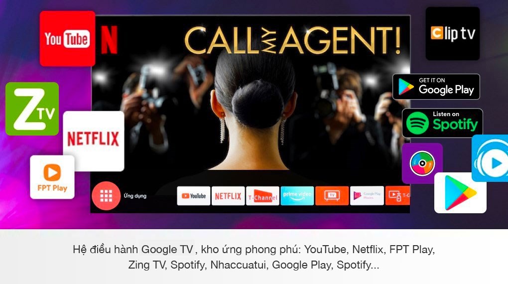 Android Tivi TCL 4K 65 inch 65P725