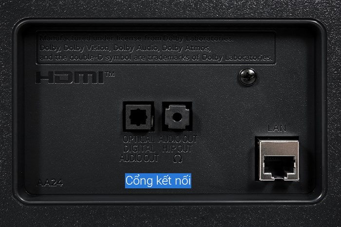 Smart Tivi LG 4K 65 inch 65UP7750PTB Màu Đen