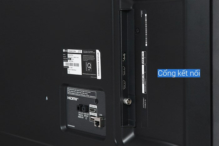 Smart Tivi NanoCell LG 4K 43 inch 43NANO75TPA Màu Đen