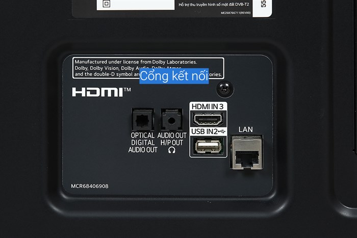 Smart Tivi NanoCell LG 4K 55 inch 55NANO75TPA Màu Đen