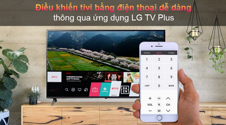 Smart Tivi NanoCell LG 4K 65 inch 65NANO75TPA - LG TV PLUS