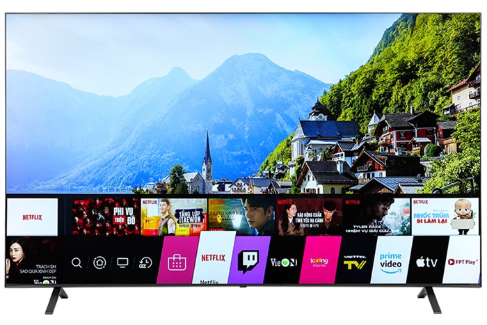 Smart Tivi NanoCell LG 4K 75 inch 75NANO75TPA Màu Đen