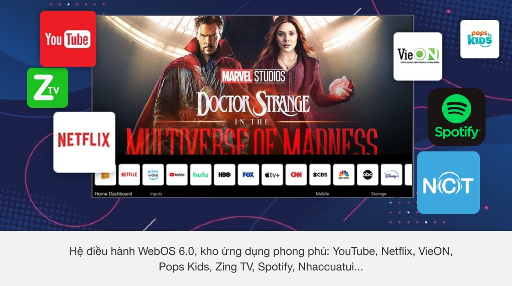 Smart Tivi OLED LG 4K 55 inch 55C1PTB