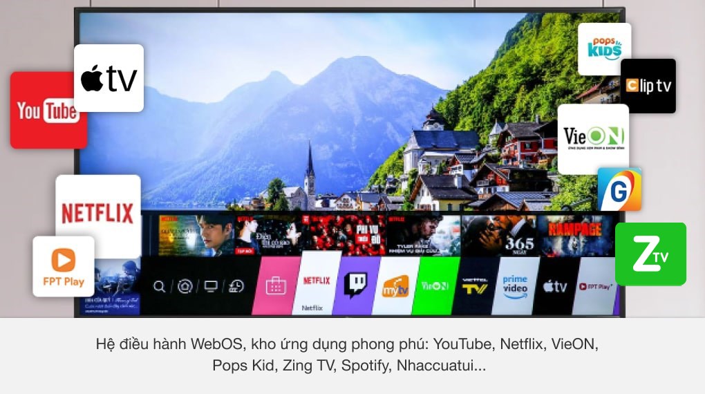 Smart Tivi OLED LG 4K 55 inch 55A1PTA - 10