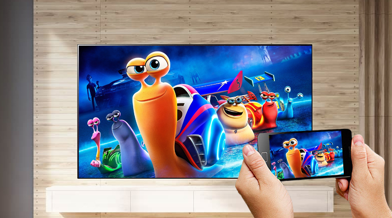 Smart Tivi OLED LG 4K 55 inch 55A1PTB - Chiếu màn hình