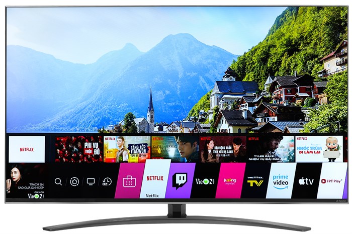 Smart Tivi NanoCell LG 4K 50 inch 50NANO86TPA Màu Đen
