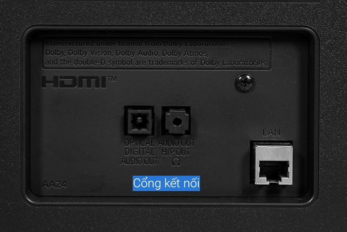 Smart Tivi LG 4K 43 inch 43UP7800PTB Màu Đen