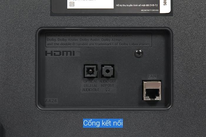 Smart Tivi LG 4K 50 inch 50UP7800PTB Màu Đen