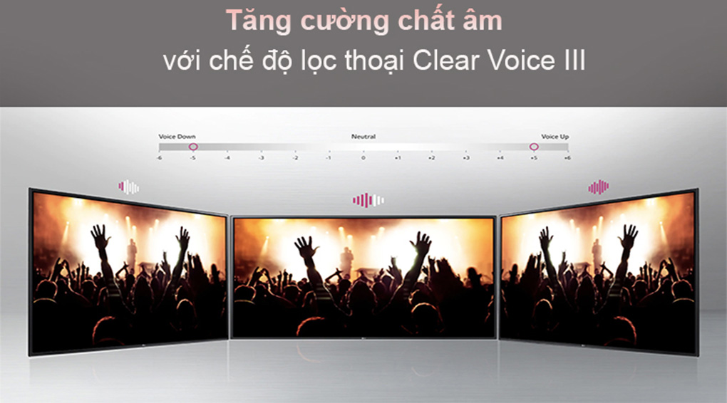 Clear Voice III - Tivi LED LG 65UP7800PTB