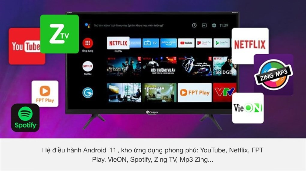Android Tivi Casper 32 inch 32HG5200 - 9