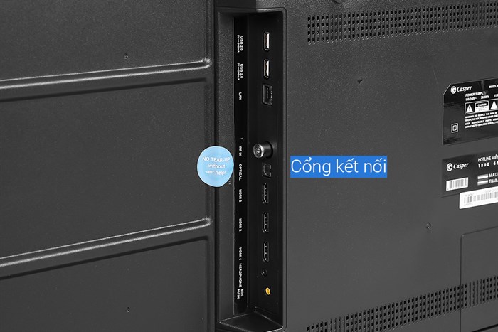 Android Tivi Casper 4K 50 inch 50UG6100 Màu Đen