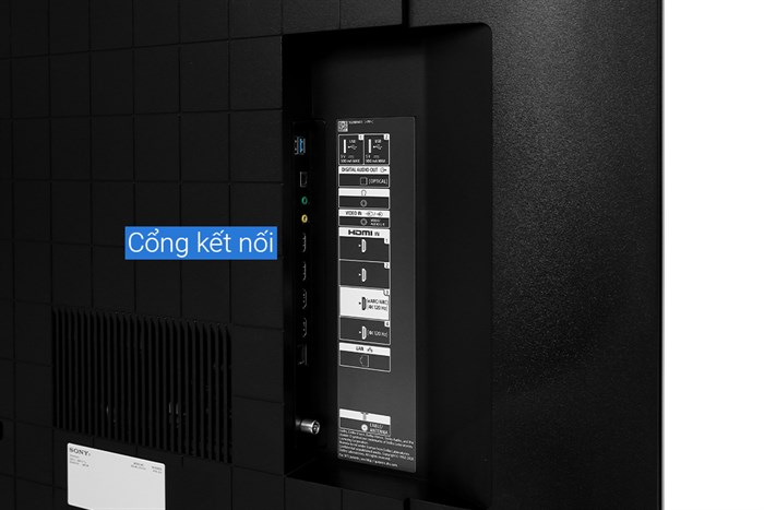 Android Tivi Sony 4K 65 inch XR-65X90J Màu Đen