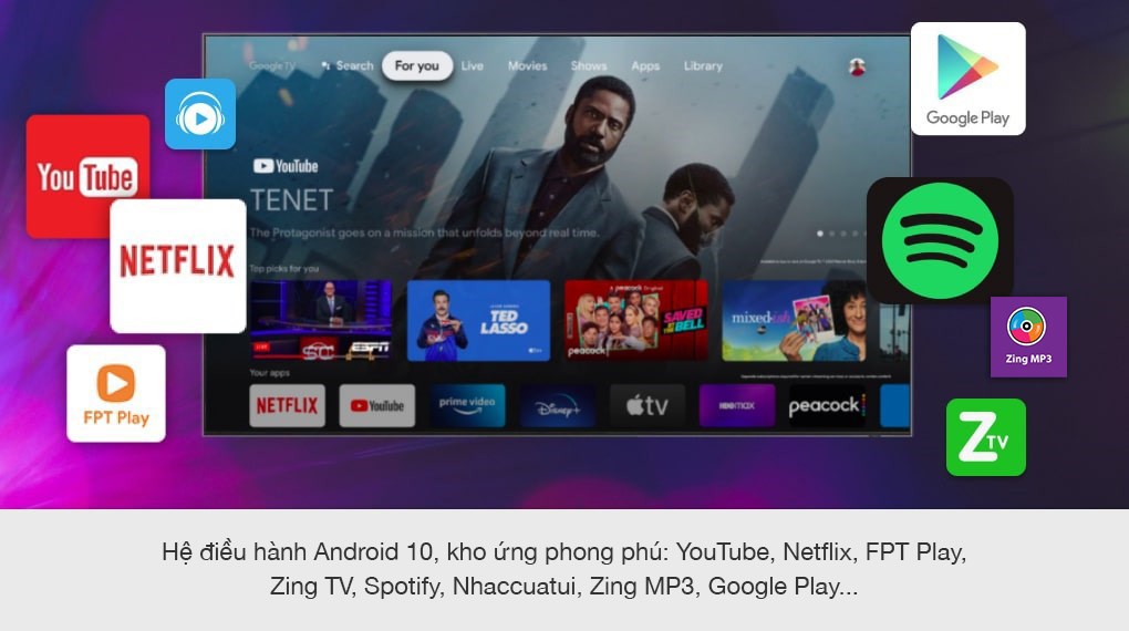 Android Tivi Sony 4K 50 inch XR-50X90J - 16