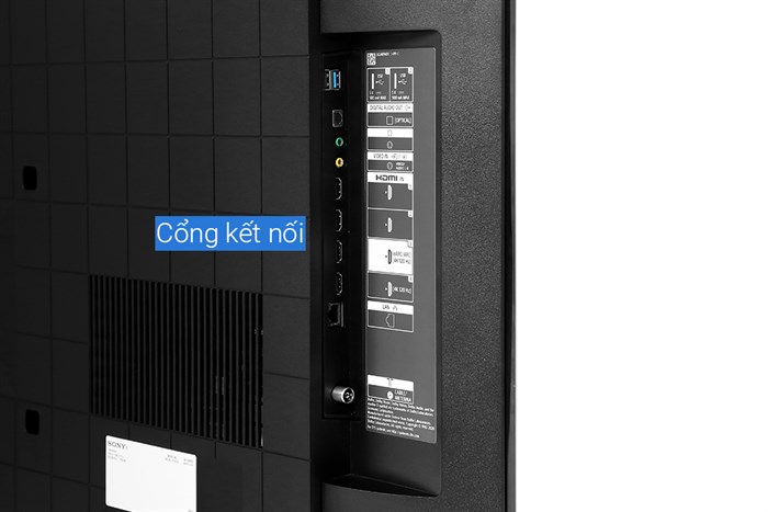 Android Tivi Sony 4K 50 inch XR-50X90J Màu Đen