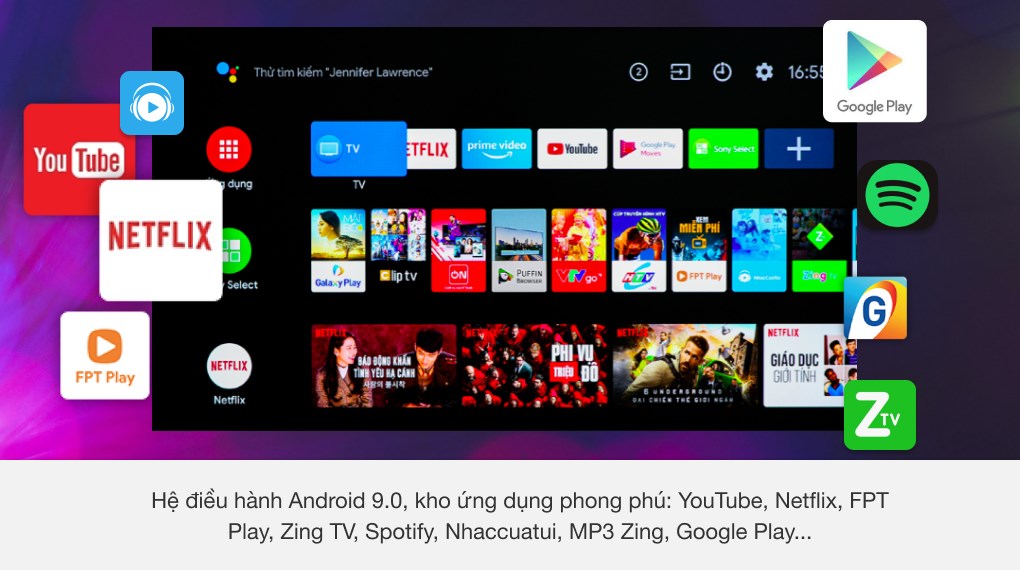 Android Tivi Led Casper 4K 55 inch 55UG6300