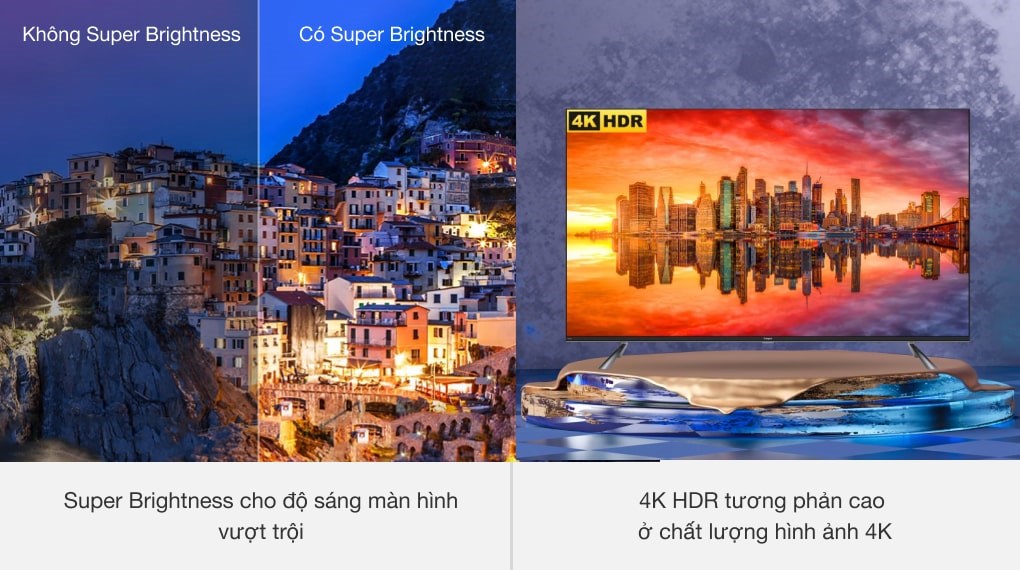 Android Tivi Led Casper 4K 55 inch 55UG6300